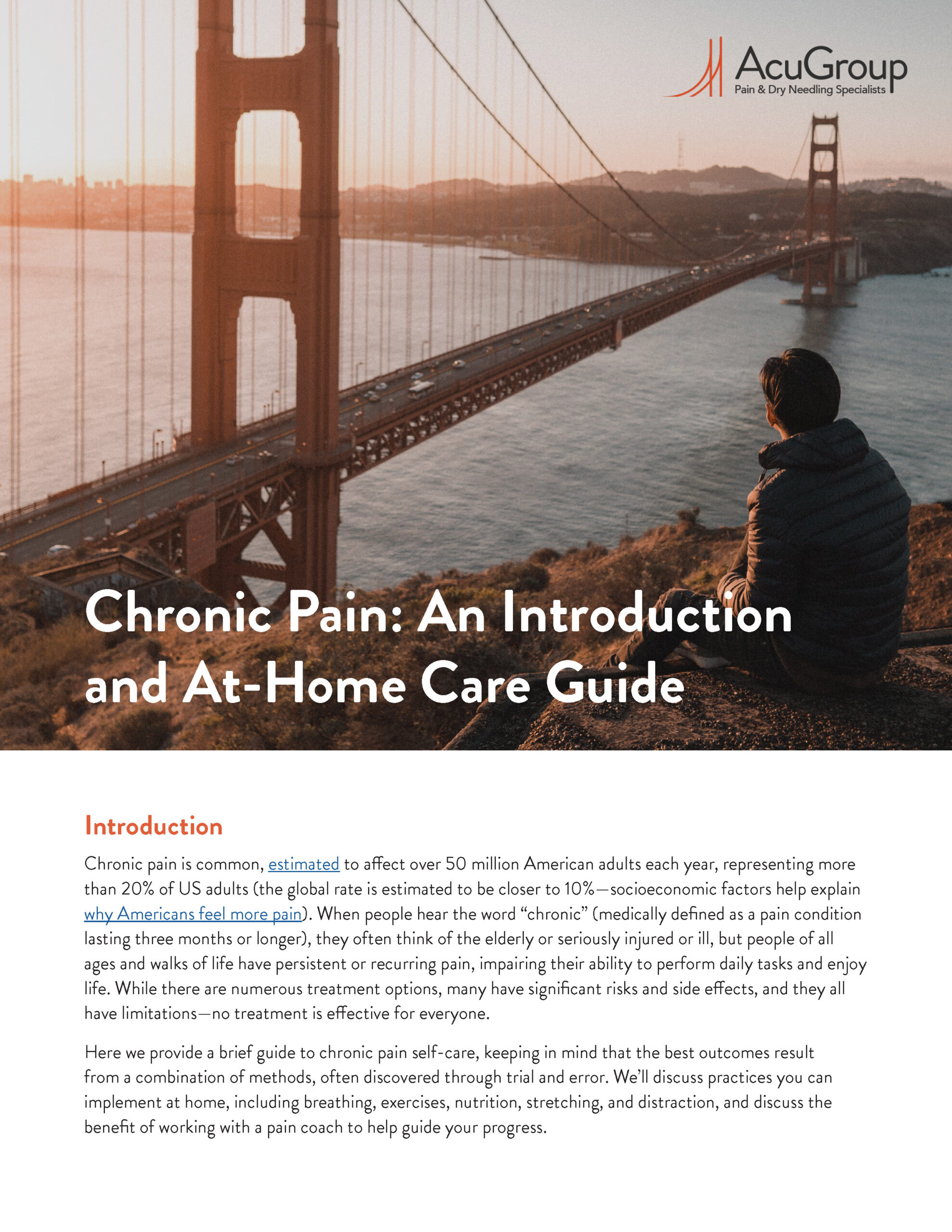 Chronic Pain: An Introduction and At-Home Care Guide